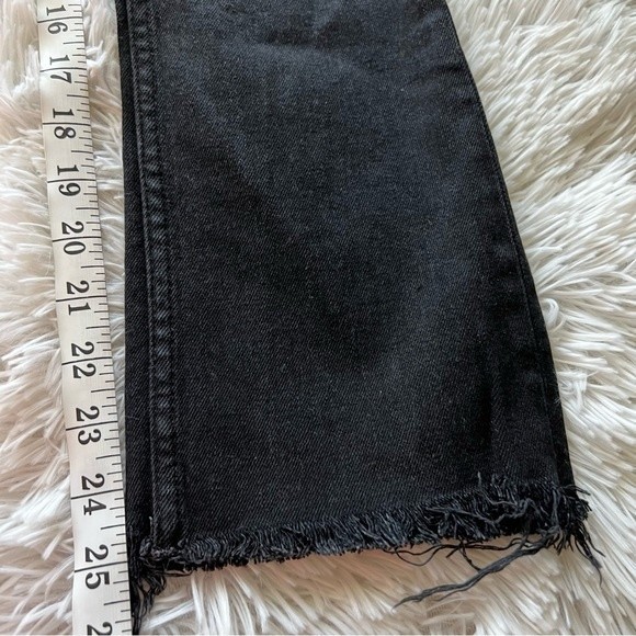 Everlane Black High Rise Kick Crop Jeans - 26 - Picture 11 of 12